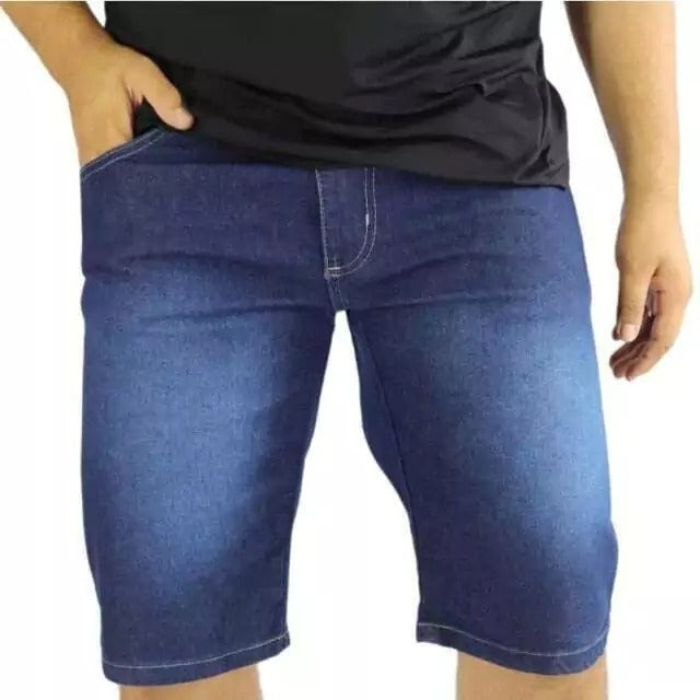 Bermuda Jeans Masculina Premium com Lycra