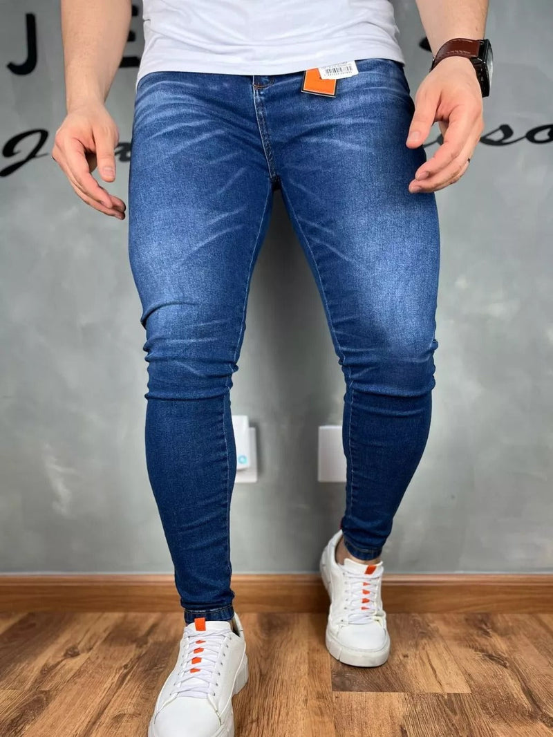 Calça Jeans Masculina Básica Skinyy