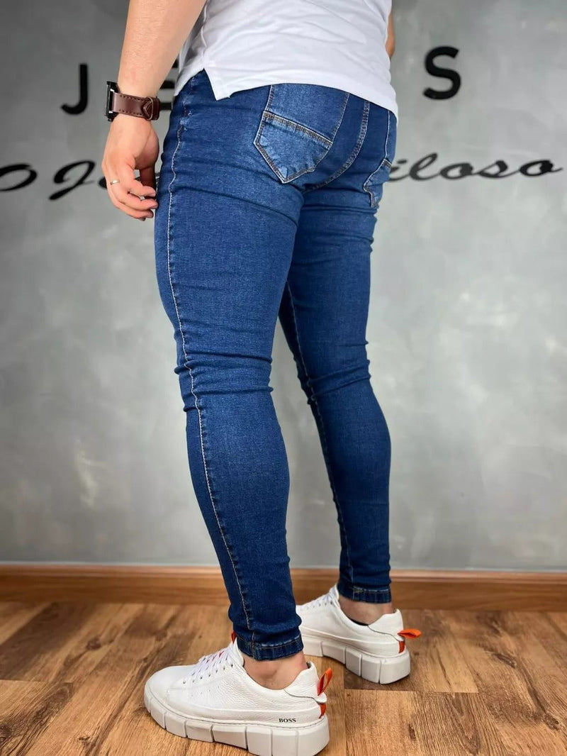 Calça Jeans Masculina Básica Skinyy