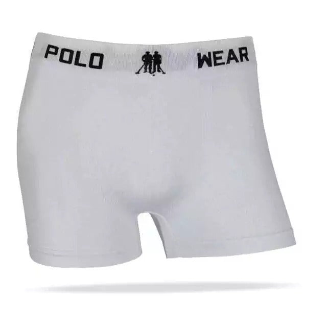 Kit Com 12 Cuecas Boxer Masculina Adulto Polo Wear