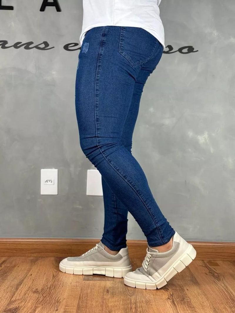 Calça Jeans Básica Super Skinny Premium 01