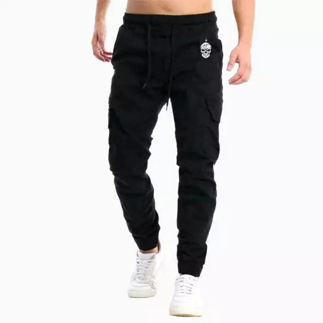 Calça Cargo Jogger Masculina com Punho Elástico