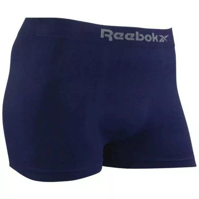 Kit 5 Cuecas Boxer Masculina Reebok Sem Costura Microfibra