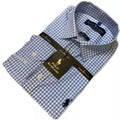 Camisa Social Xadrez Manga Longa Slim Fit