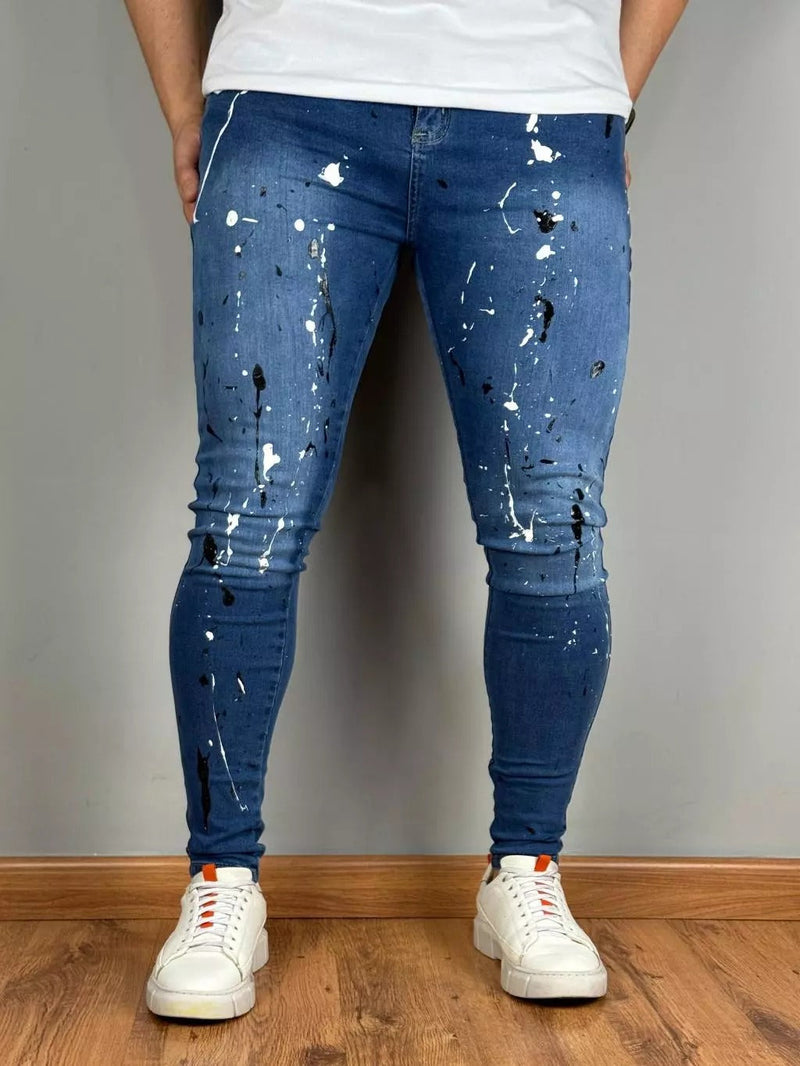 Calça Jeans Masculina Premium Blue Pigmentada