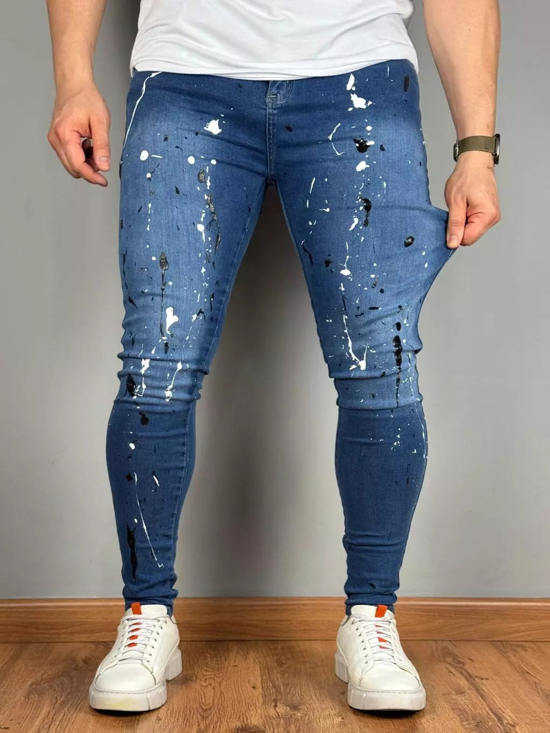 Calça Jeans Masculina Premium Blue Pigmentada