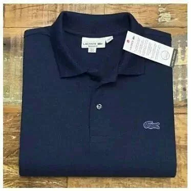 Camisa Polo Lacoste Edição Bordado Monocromático