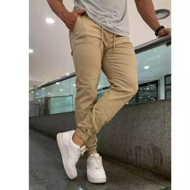 Calça Masculina Jogger Com Elastano